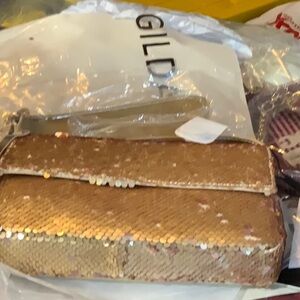 Nicole Miller Gold Shimmy